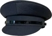 Grey chauffeur style hat - Size 60cm