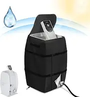 Humtudeit Hot Tub Cover - 16.9 * 14.9 * 21.2inch Waterproof Dustproof Spa Pump Cover for Outdoor Hot Tubs, Lazy Spa and Inflatable Bathtub