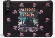 Brand New X Disney Coach Sleeping Beauty Turnlock Pouch 26