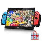 10.1'’ Portable Monitor for Switch, 1080P Portable Gaming Monitor IPS Screen ...