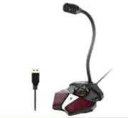 ZELIER USB Computer Microphone, PC Mic with Volume Control,Mute Button&LED Indic