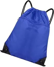 WOFASHPURET Portable Drawstring Bag Sturdy Gym Storage Backpack Storage Pouches for Travel Sports