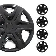 15" 4x Wheel Covers Hubcaps for Honda Black