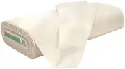 AK TRADING CO. Muslin Fabric/Textile Unbleached - Draping Fabric - Natural 10 Yards Medium Weight - 100% Cotton (63in. Wide), Natural Unbleached