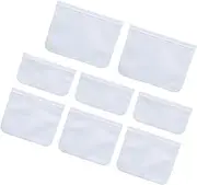 [CAXUSD] 8pcs Peva Vacuum Seal Bags Fridge Containers for Fruit Storage Meat Fish Juice
