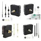 Silent Quartz Clock Movement Sweeping Second Hand Brass Coils DIY Kit