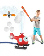 Fresh Fab Finds iMounTEK 2-in-1 Water Sprinkler Baseball Helicopter Toy