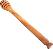 Alipis Wooden Honey Stirrer for Honey Jars for Syrup Dispensing Jam Stirring Rod Olive Wood Portable