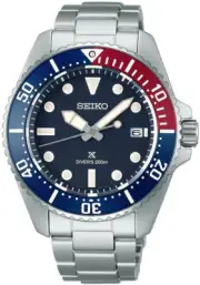 Seiko Prospex Diver Scuba Solar SBDJ061 Men's Solar Navy Dial Pepsi Color Bezel