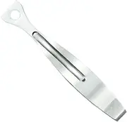 Yajuyi Garlic Clove Peeling Clip Skin Remover Flat Tweezer Easily Remove Feather Plucking Clamp