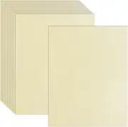 Parchment Stationery Paper, 96 Sheets, Textured Off White, 24 lb Bond/90 gsm, Stationery Paper for Certificates, Resumes, Diplomas, Executive Use, Printer-Friendly, by Better Office Products