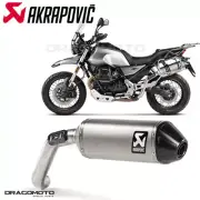 MOTO GUZZI V85 TT 2021-2023 Exhaust AKRAPOVIC Titanium S-MG8SO2-HFTT
