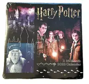 2023 Harry Potter 16-month Wall Calendar Hogwarts Dumbledore NEW