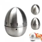 Mechanical Kitchen Timer Egg Shaped Kitchen Cooking Timer Alarm 60Min Countdown