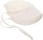 [SAFIGLE] Toddler Sun Hat Flower Design Infant Adjustable Sun Cap for Outdoor Activities White