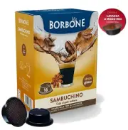 192 Capsules Sambuchino Caffè Borbone Flavour Sambuca Compatible A Modo Mio