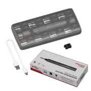 Rechargeable Cordless Screwdriver Set Torque Adjustable Hand Tool Kit