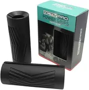 Dumbbell Bar Grips Barbell Handles Weightlifting Thick Silicone Grip Bigger Muscle Building Exercise Strength Training Gym Equipment Protect Pads Adapter Sleeve