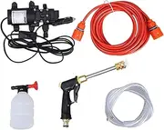 High Pressure Water Sprayer - Car Washer Pump Kit | High Pressure Water Hose Nozzle | Car Washer Pump Kit | Cleaning Tool with Pump Hose Bottle for Car Washing Pets Shower Patio Outdoor Plants