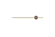 60CM Brushed Golden Brass Towel Bar Bathroom Kitchen Hand Towel Rack Holder Hanger