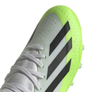 【adidas 愛迪達】X CRAZYFAST MESSI.3 MG J 中童 大童 兒童 運動 室外足球釘鞋 銀藍黑(IE4081)