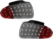Baceyong 2pcs 12V LED Courtesy Reflector Lamps Replacement for F0RD F150 1997-2003 F250 1997-1999, Durable Super Bright Car Interior Door Panel Courtesy Lights, White Lighting