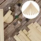 20 Pcs Rolling Pin Guides Wood Clay Roller Guides Reusable Pottery StJdQ