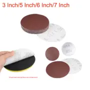 3 Inch/5 Inch/6 Inch/7 Inch Hook and Loop Sanding Disc Flocking Sandpaper