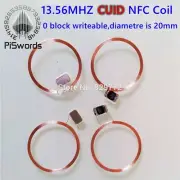 NFC CUID changeable Coil w/ block0 mutable writeable chip for m1 1k s50 13.56Mhz