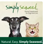 Simply Seaweed All Natural Dental Supplement for Cats and Dogs 40g, 200g, 1.5kg