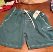 SPEEDO Men's Swim Trunks Water Shorts Deep Teal MEDIUM NEW WITH TAGS