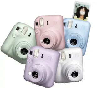 FUJIFILM富士instax mini12馬上看相機/ 薄荷綠