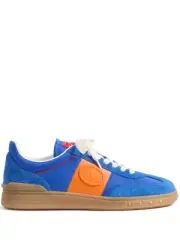 VALENTINO GARAVANI Upvillage $790 Acid Bluette Crust Leather/Nylon Sneakers New