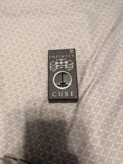 Infinity Cube Fidget Toy for Stress Relief Mini Game for Kids & Adults - Black