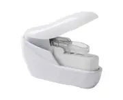 Hand-held Mini Safe Stapler No Staples Stapleless 4 Sheets Capacity for Paper Binding Shop School Office Home Supplies
