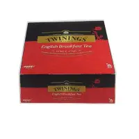 在飛比找Yahoo!奇摩拍賣優惠-TWININGS 英倫早餐茶100入茶包 共200公克 CA