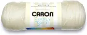 Caron Simply Soft Yarn, 6 Ounces/315 Yards, Off White