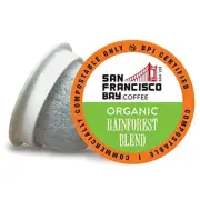 Compostable Coffee Pods - Organic Rainforest Blend (120 Ct) K Cup Compatible ...