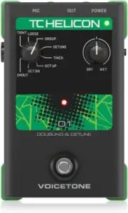 TC Helicon VoiceTone D1 Doubling & Detune Pedal NEW