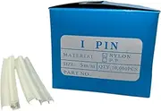 T-End Stapling Threads Fine TagPin Micro Nylon Transparent 5 mm - 10,000 Nylon Threads