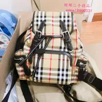 在飛比找蝦皮購物優惠-二手 BURBERRY 博柏利 The Rucksack 小