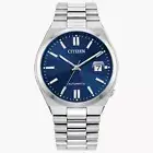 Citizen TSUYOSA 40mm Blue Dial Stainless Steel Automatic Men's Watch NJ0150-81L