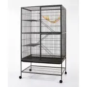 4 level 162cm Ferret Cat Bird Aviary Cage with Casters
