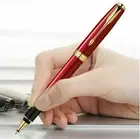 Perfect Red Parker Sonnet Rollerball Pens Fine Nib Black Ink Refill No Box