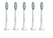 Philips Sonicare Simply Clean Replacement Toothbrush Heads, HX6015/03, 5 Count