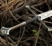 Anduril Sword of Kings Aragorn Lord of Rings Narsil Raplica sword with Scabbard