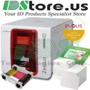 Evolis Zenius Classic Single Side Complete Photo ID Card Printer System