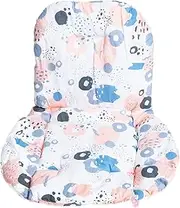 Abaodam Colorful Stroller Cushion for Boy Girl Versatile Pram Liner Dining Chair Pad Soft Breathable Support for Comfortable Sitting for Travel Outdoor Use