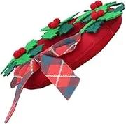 CIMAXIC Christmas Wreath Wall Hanging Ornament Leaves Decorative Xmas Garland for Home Decor Unique Holiday Hanging Pendant for Indoor Outdoor Display