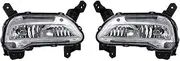 Car Fog Lamp Front Bumper Daytime Running Light Foglight Assembly For Hyundai For Grand H1 2018 2019 2020 2021 Car Accessories(left)